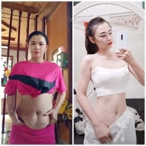 Sử dụng 2 tháng - Giảm 8kg 16cm bụng